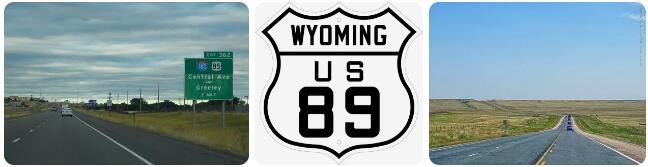 US 85 in Wyoming